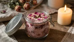 Ljubičine latice i gruba sol: zašto je ova kombinacija vrijedna isprobavanja i kako je možete koristiti kod kuće.